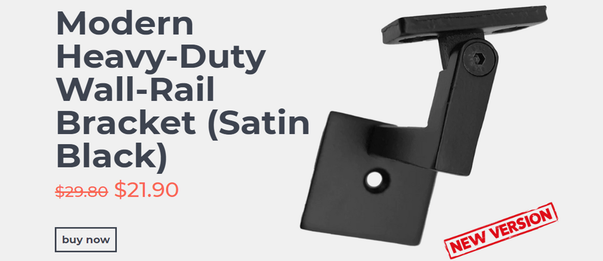 Affordable Stair Parts Heavy Duty Stair Railing Bracket