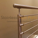 E0119 Stainless Steel Rounded End Cap