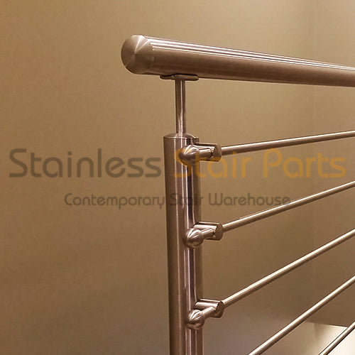 E0119 Stainless Steel Rounded End Cap