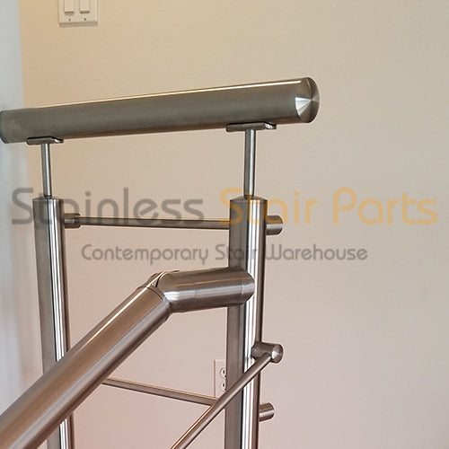 E0119 Stainless Steel Rounded End Cap
