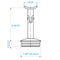 Stainless Handrail Support