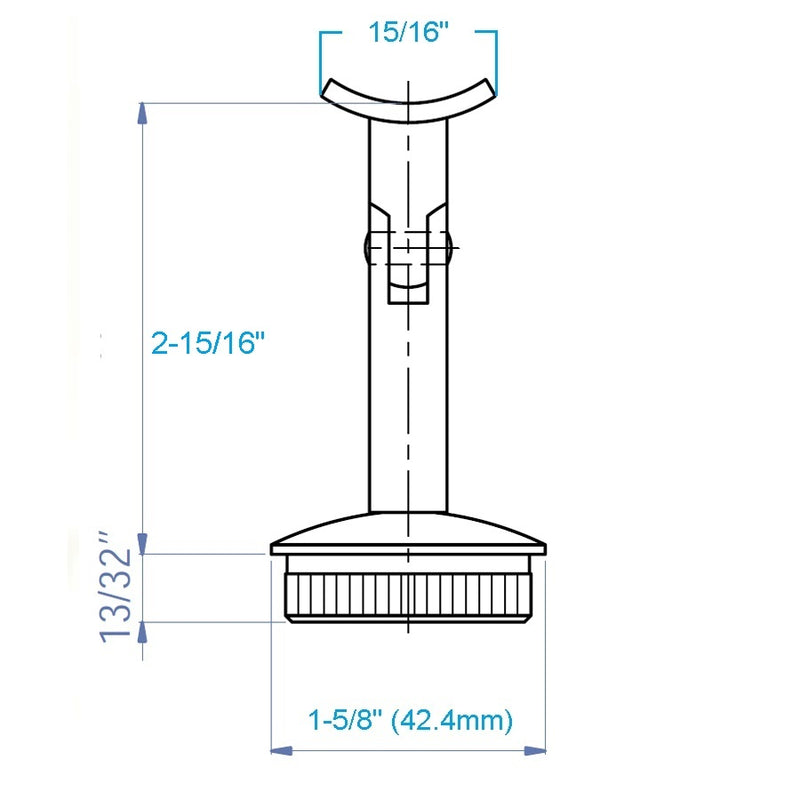 Stainless Handrail Support