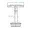 E030/S Adjustable Handrail Support