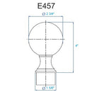 E457 END CAP