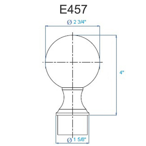 E457 END CAP