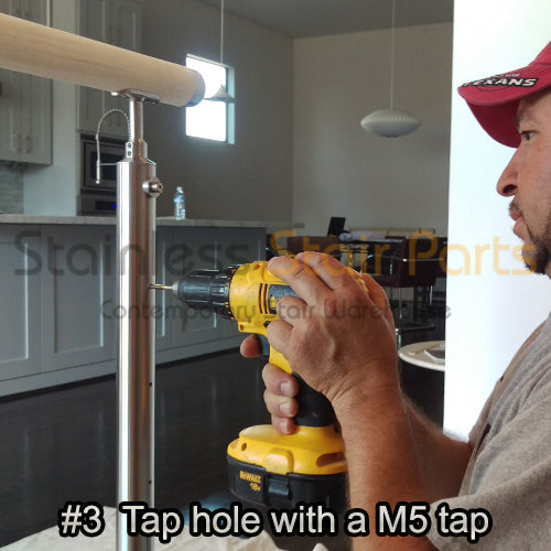 High Carbon Steel Drill & Tap Kit for 5mm Screws