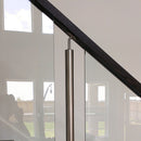 E0382 Flat-Head Wooden Rail Screw Modern Staircase